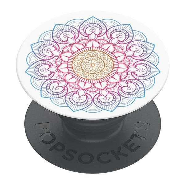 Popsockets 2 Rainbow Mandala puhelimen pidike ja jalusta