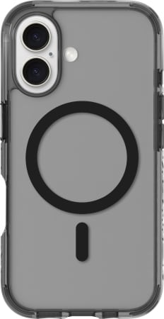 Laut Crystal Matter X MagSafe tapauksessa iPhone 16 Plus - Kirkas musta