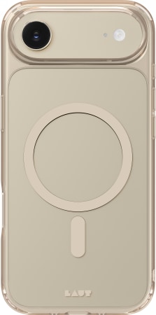 Laut Crystal Fluro MagSafe tapauksessa iPhone Air - läpinäkyvä kultainen