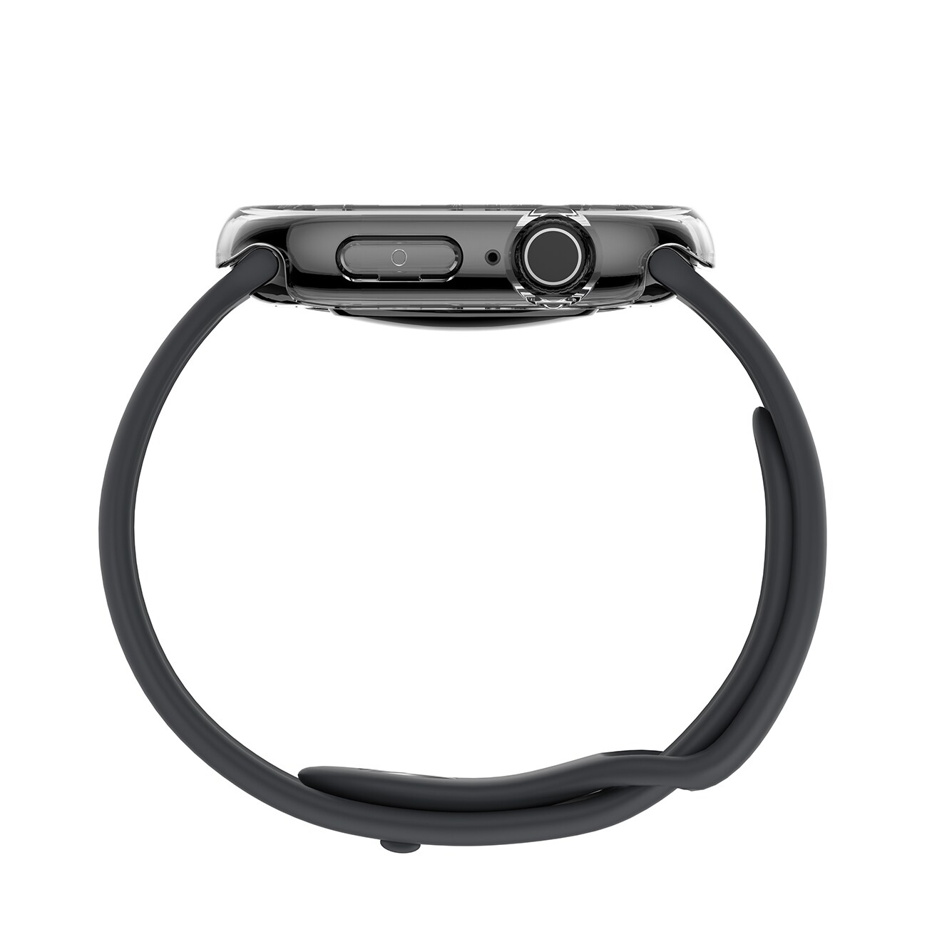 AmazingThing Minimaalinen tapaus Apple kellolle 46mm - Kirkas