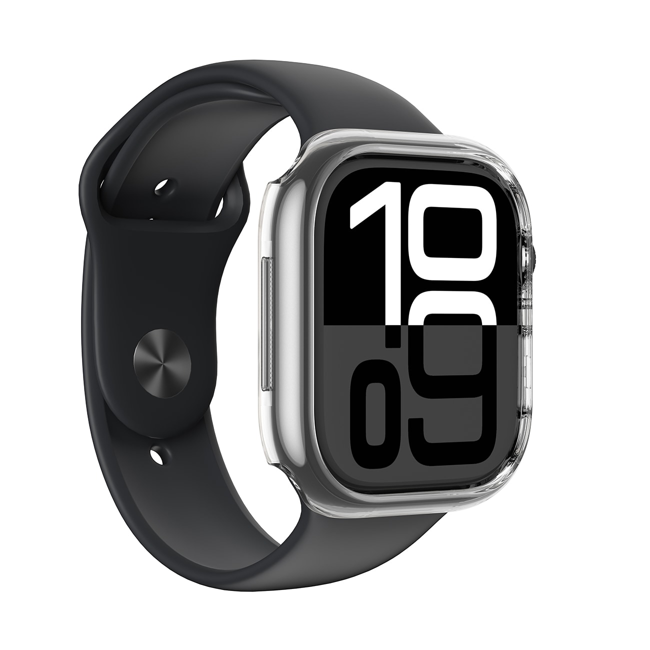AmazingThing Minimaalinen tapaus Apple kellolle 46mm - Kirkas