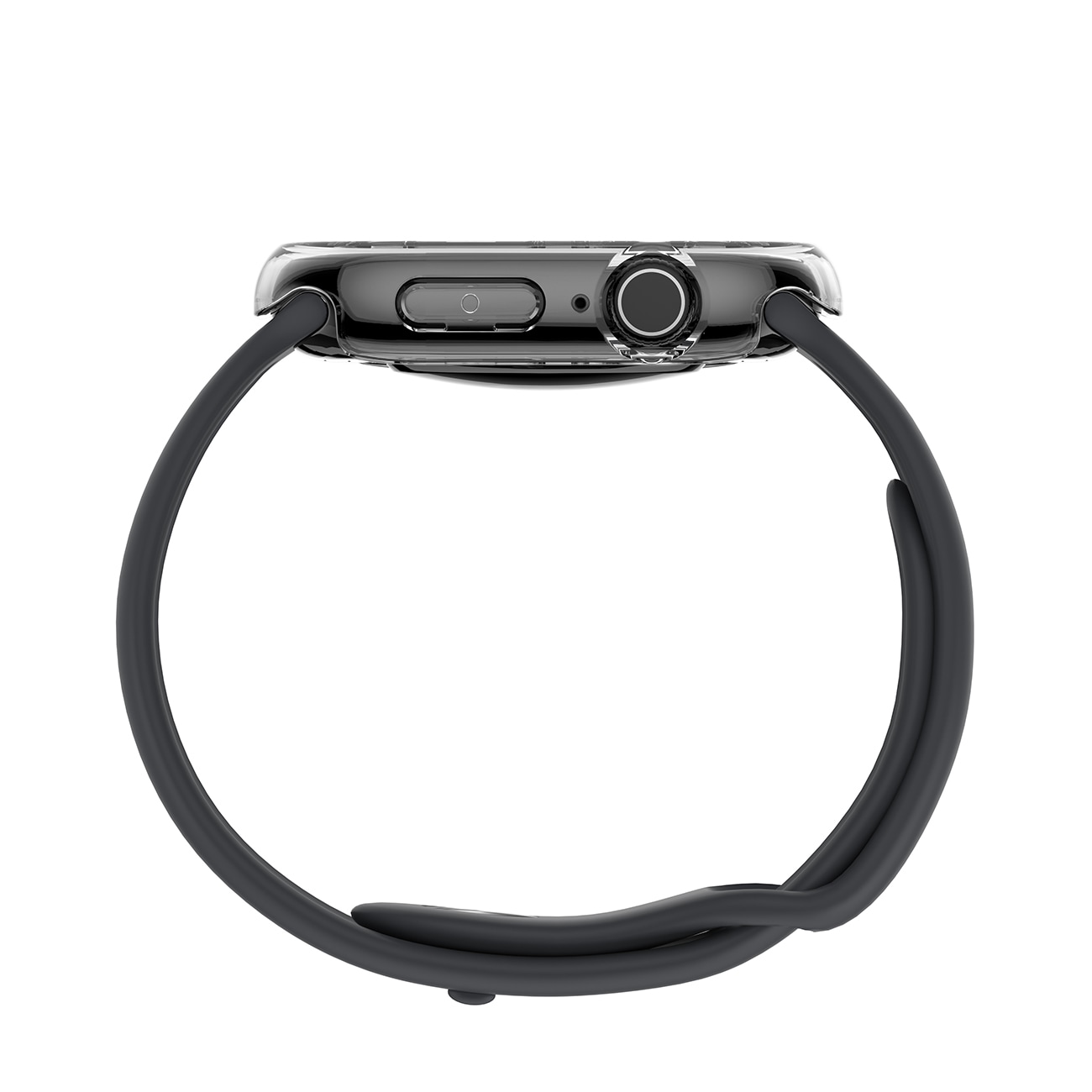 AmazingThing Minimaalinen tapaus Apple kellolle 42mm - Kirkas