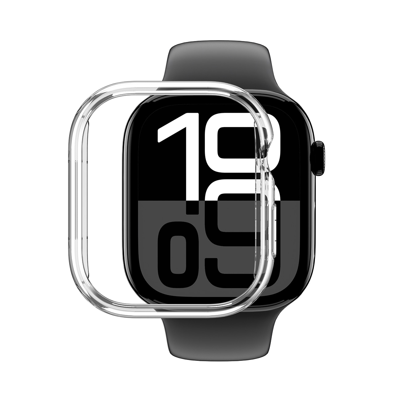 AmazingThing Minimaalinen tapaus Apple kellolle 42mm - Kirkas