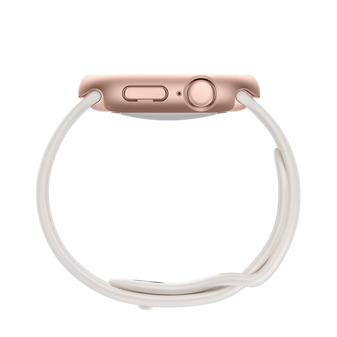 AmazingThing Minimaalinen tapaus Apple kellolle 46mm - Rose Gold - Rose Gold