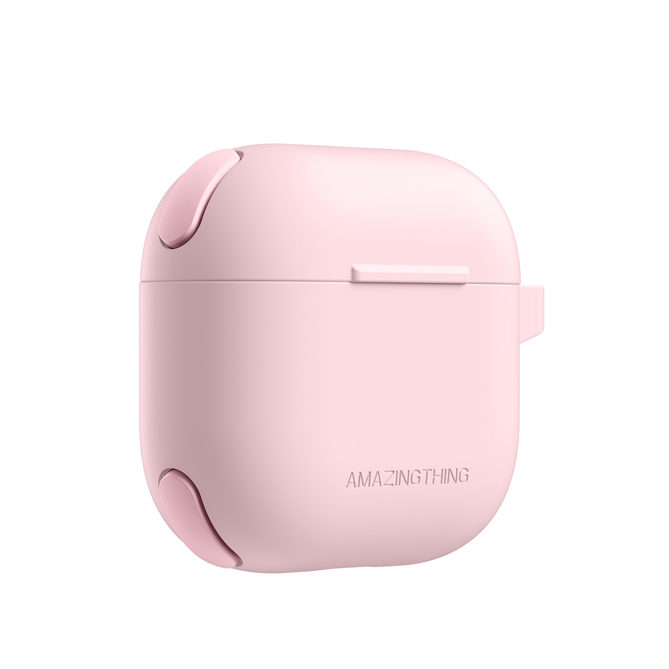 AmazingThing Omni -kotelo AirPods 4:lle - vaaleanpunainen
