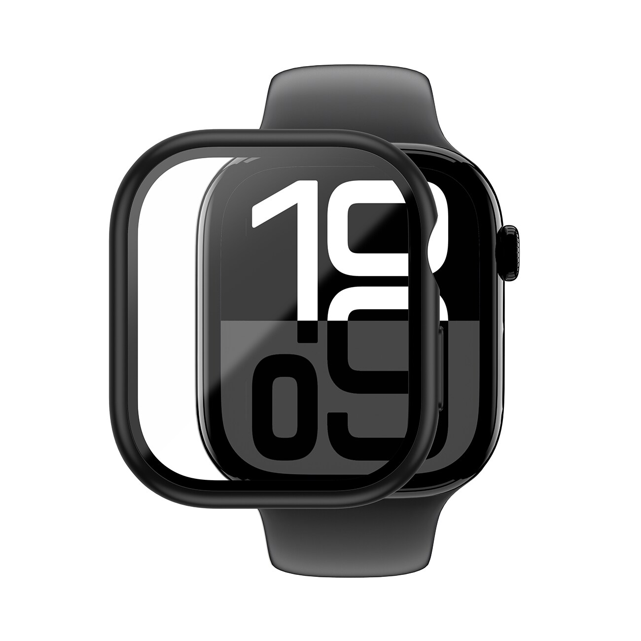 AmazingThing Radix lasikotelo Apple kellolle 42mm - musta