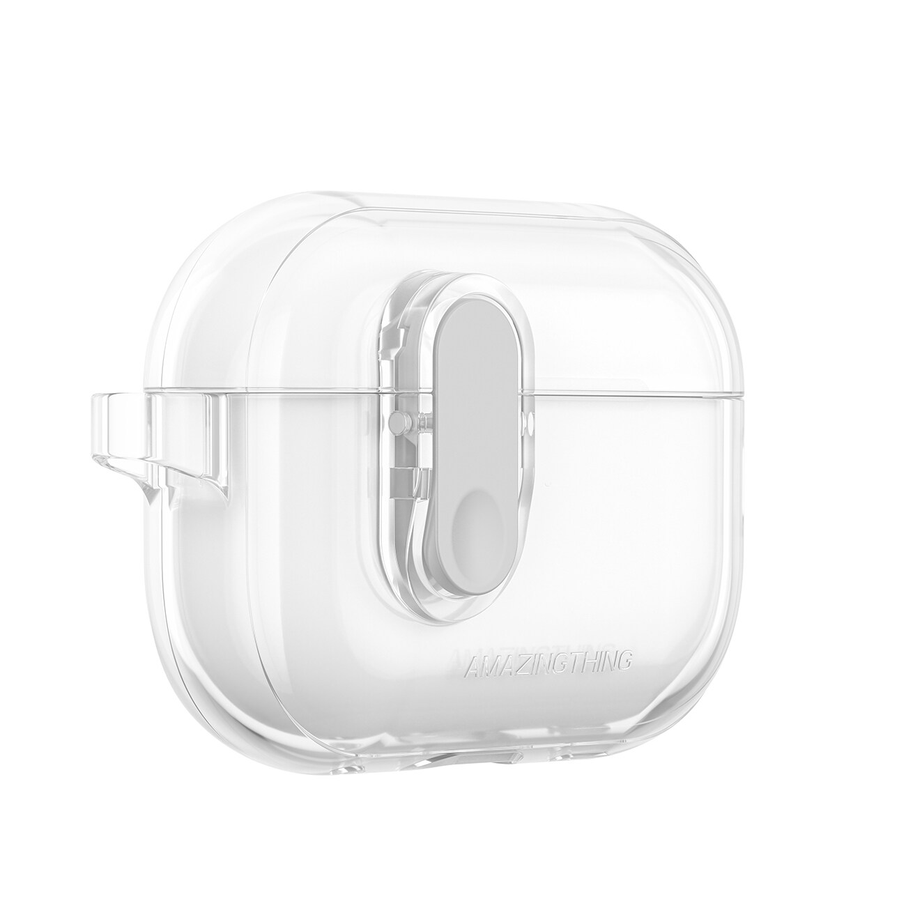 AmazingThing Minimal Case for AirPods Pro 2 Silikonikotelo - läpinäkyvä