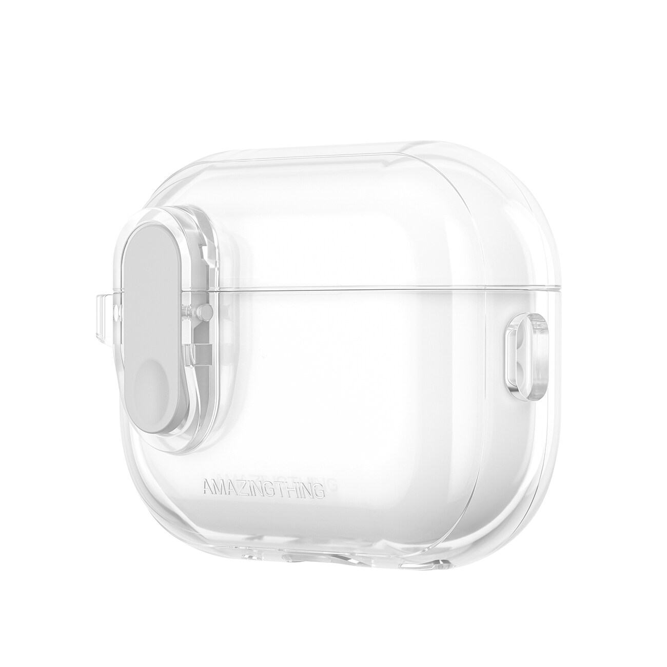 AmazingThing Minimal Case for AirPods Pro 2 Silikonikotelo - läpinäkyvä
