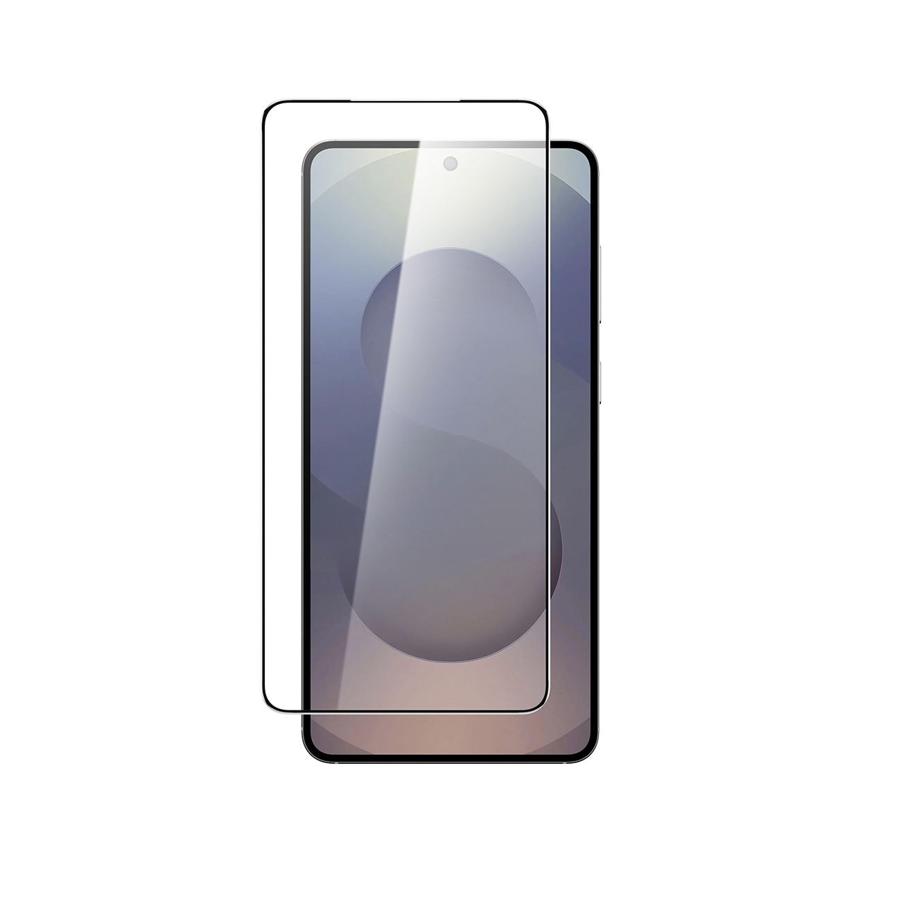 AmazingThing Radix Full Glass karkaistu lasi mustalla kehyksellä Samsung S25 Edge -puhelimelle