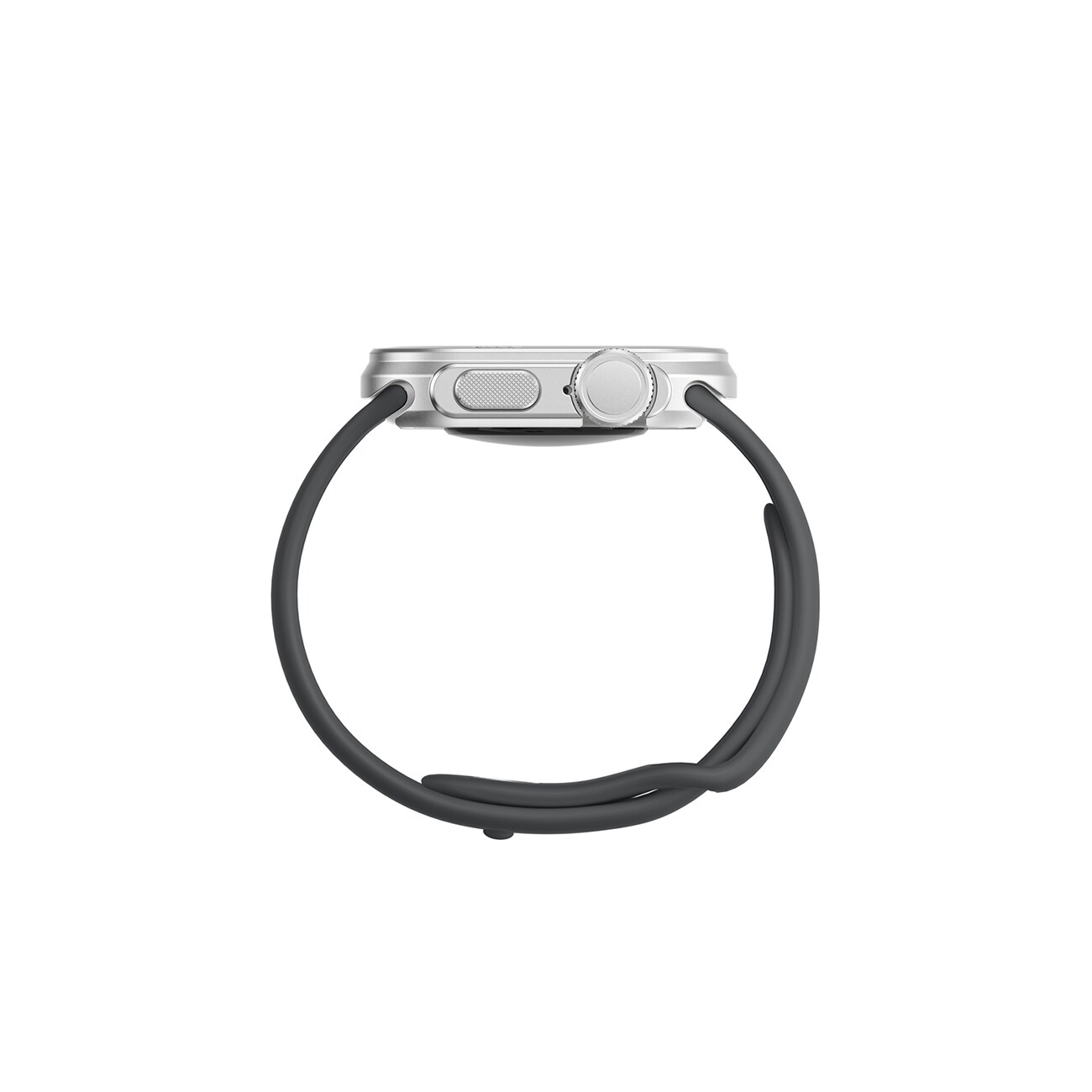 AmazingThing Titan Pro metallikotelo Apple Watch 11 46mm alumiini - hopea - hopea