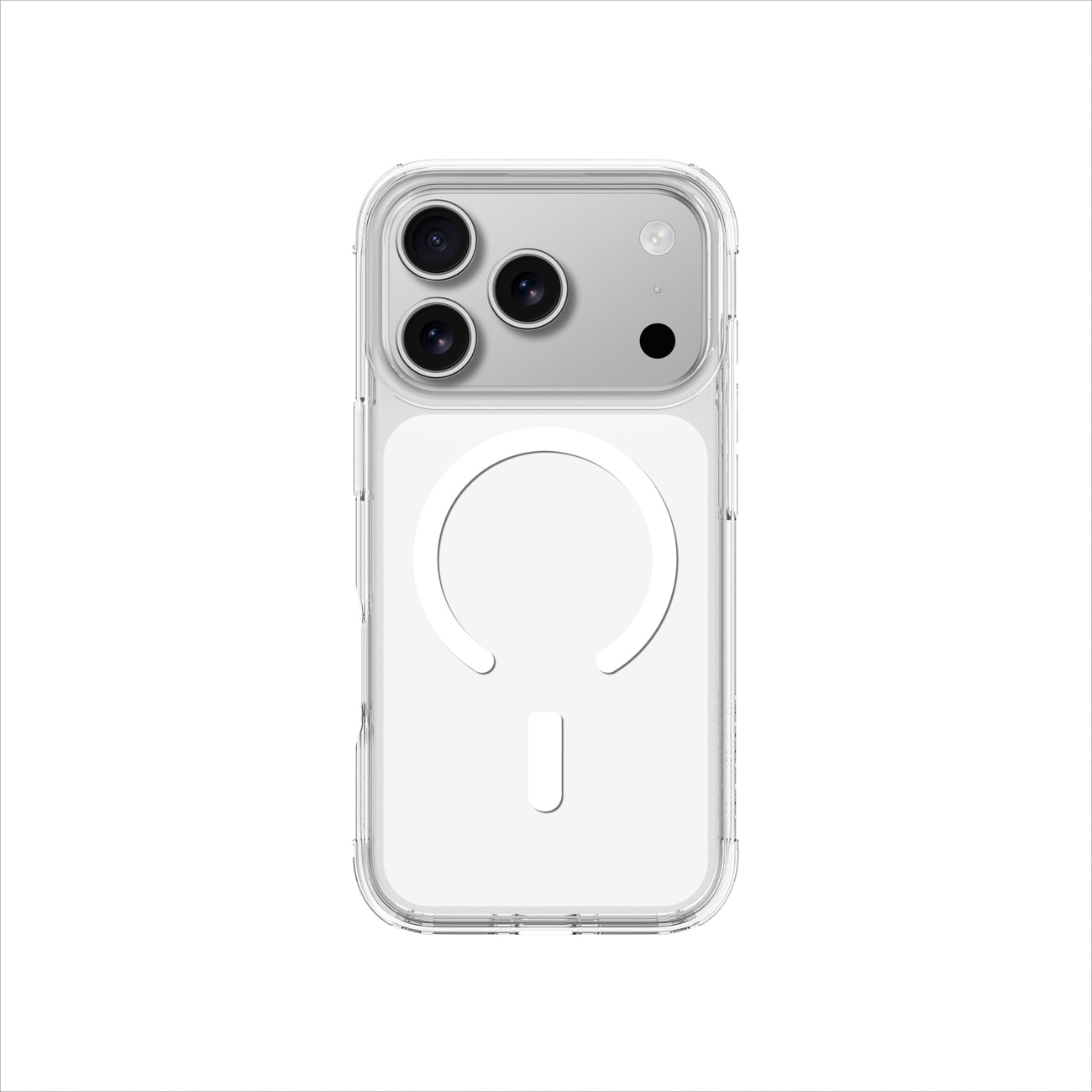 AmazingThing Minimal Mag Case for iPhone 17 Pro Max yhteensopiva MagSafe kanssa - Kirkas
