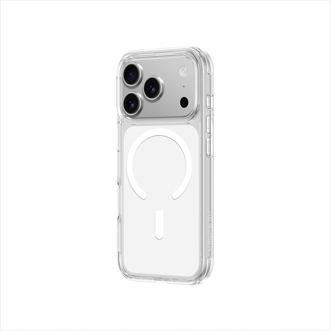 AmazingThing Minimal Mag Case for iPhone 17 Pro Max yhteensopiva MagSafe kanssa - Kirkas