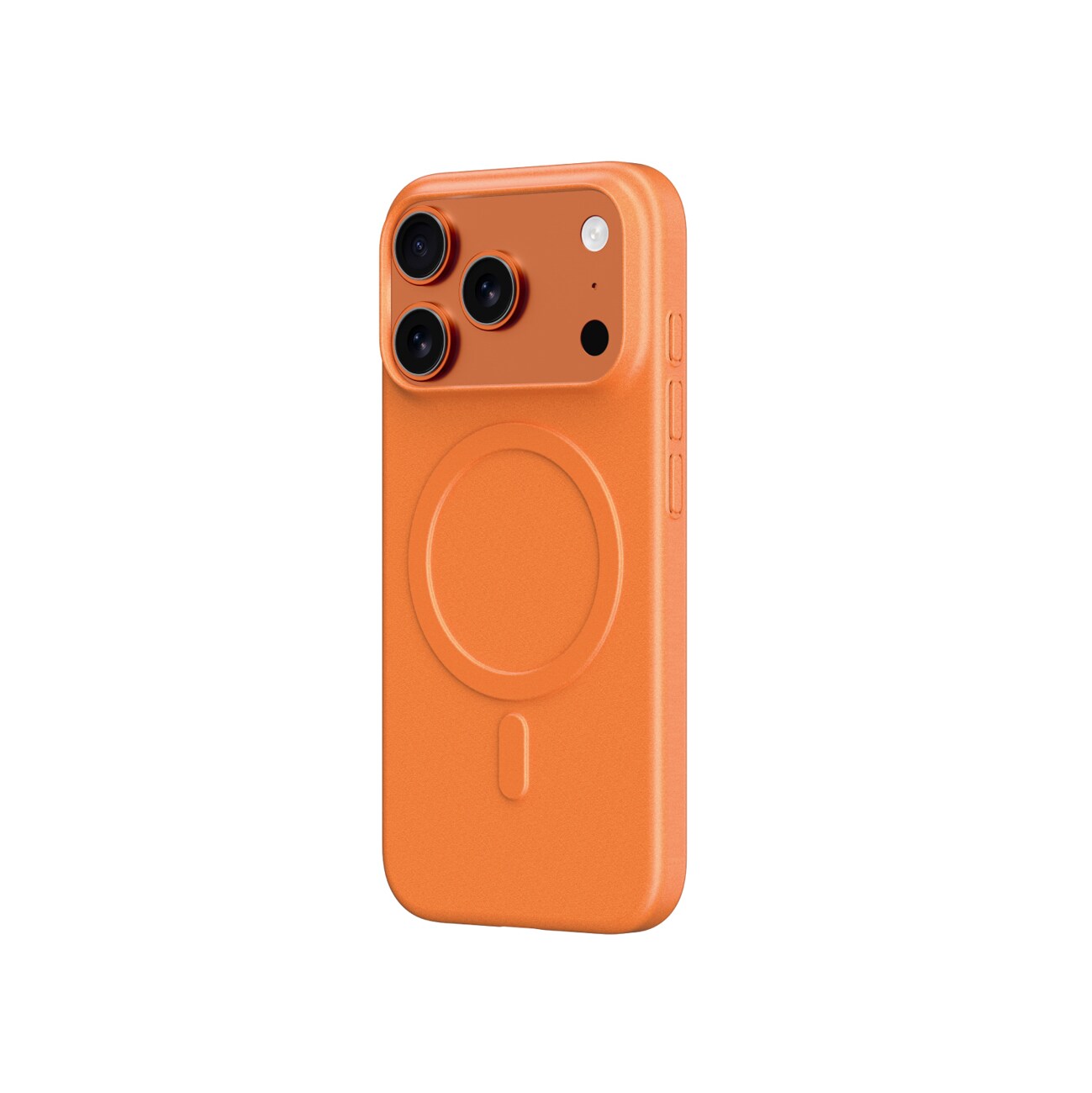 AmazingThing Minimal Air Case for iPhone 17 Pro Max yhteensopiva MagSafe - oranssi