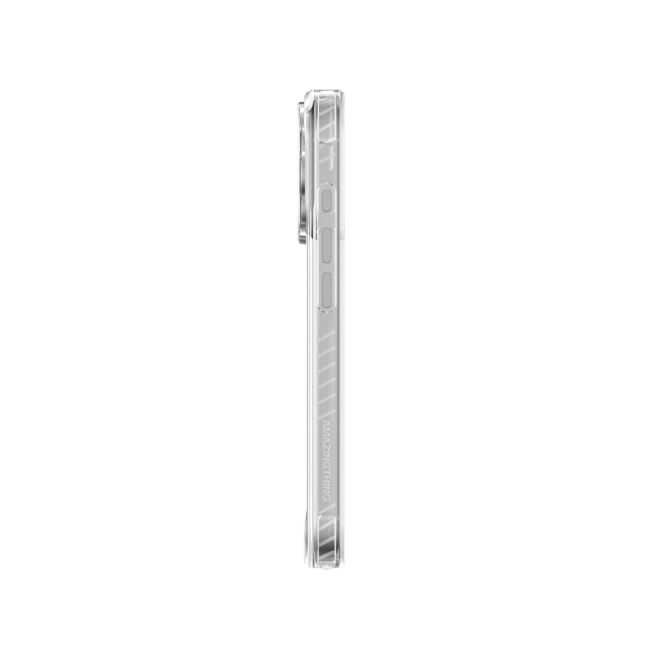 AmazingThing Titan Pro kotelo iPhone 17 Pro MagSafe-yhteensopiva - läpinäkyvää