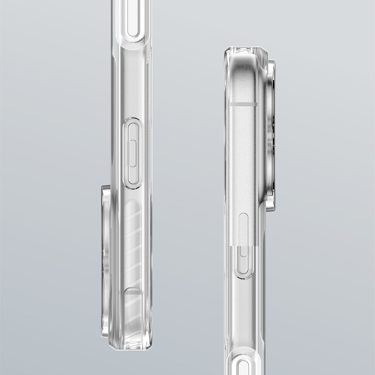 AmazingThing Titan Pro kotelo iPhone 17 Pro MagSafe-yhteensopiva - läpinäkyvää