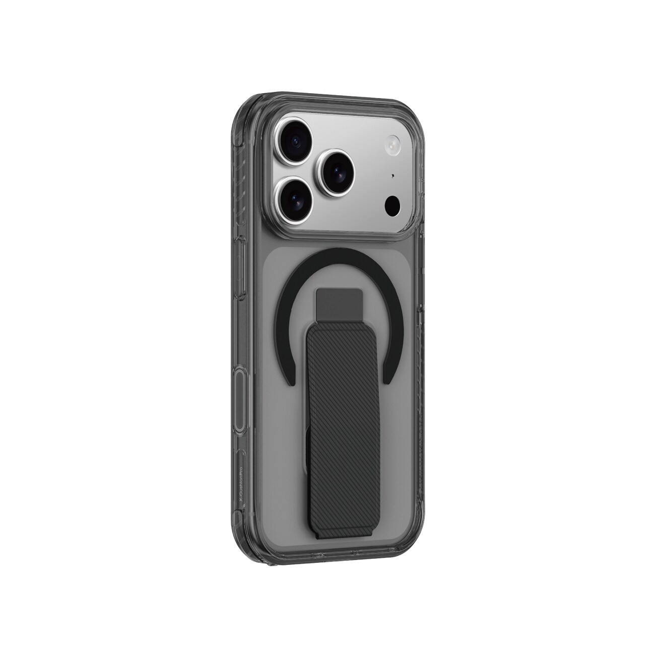 AmazingThing Titan Pro Holder - MagSafe-yhteensopiva kotelo iPhone 17 Pro Maxille - musta