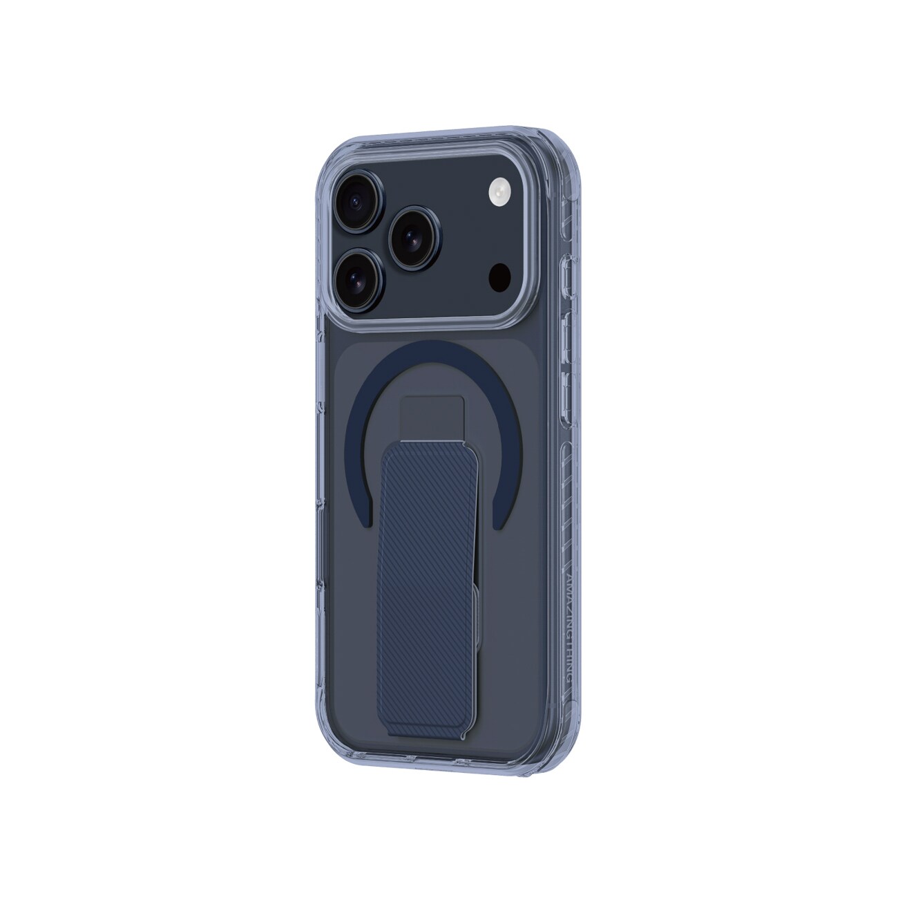 AmazingThing Titan Pro Holder Case for iPhone 17 Pro Max yhteensopiva MagSafe - Sininen