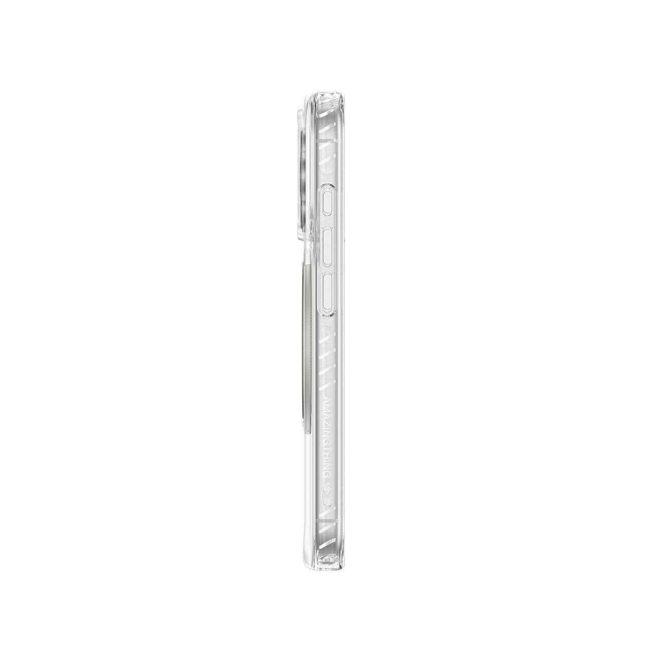 AmazingThing Titan Pro MagSpin kotelo iPhone 17 Pro:lle Yhteensopiva MagSafe - harmaa