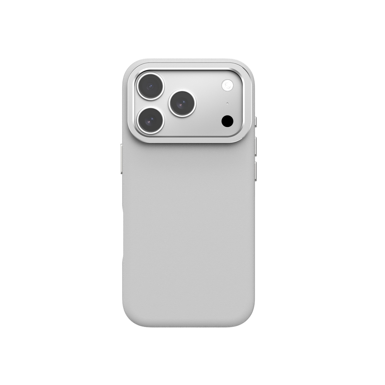 AmazingThing Glamour iPhone 17 Pro Max kotelo jalustalla - harmaa