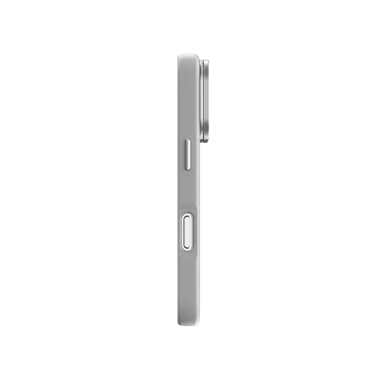 AmazingThing Glamour iPhone 17 Pro Max kotelo jalustalla - harmaa