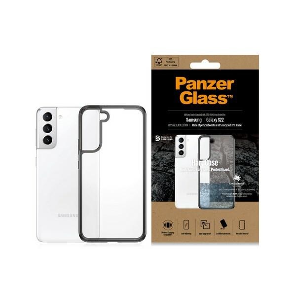 PanzerGlass HardCase antibakteerinen Military Grade kotelo Samsung Galaxy S22 - läpinäkyvä