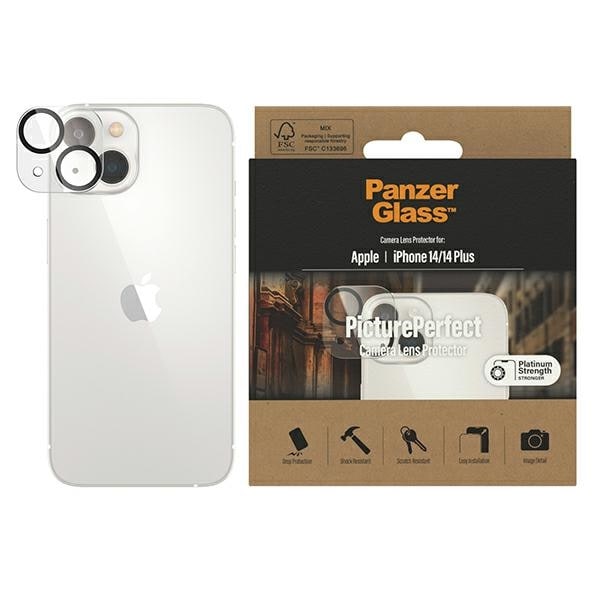 PanzerGlass Kameran suojus iPhone 14 / 14 Plus -puhelimelle PanzerGlass