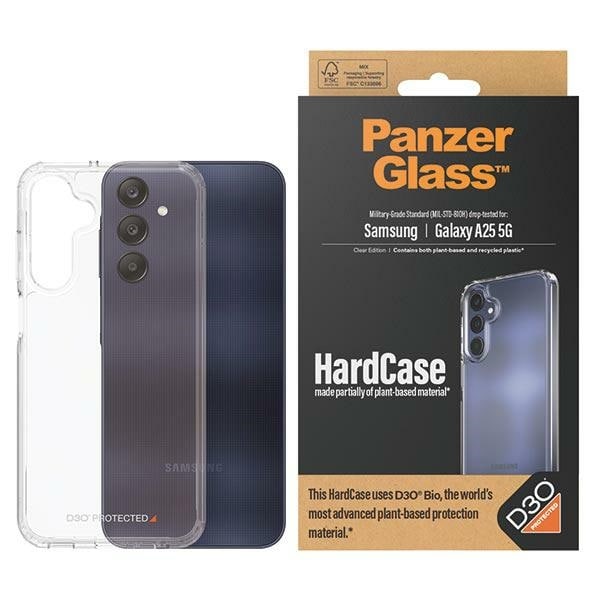 PanzerGlass Kovakotelo D3O® Bio Military Grade Samsung Galaxy A25 5G - läpinäkyvä