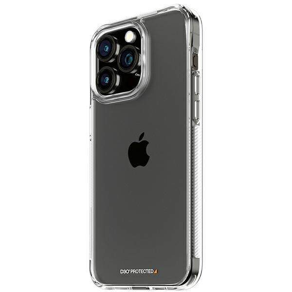 PanzerGlass D3O Military Grade -sertifioitu läpinäkyvä kotelo iPhone 15 Pro Maxille