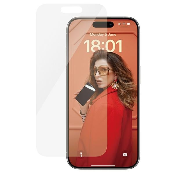PanzerGlass Classic Sopiva lasi iPhone 15 Pro -malliin