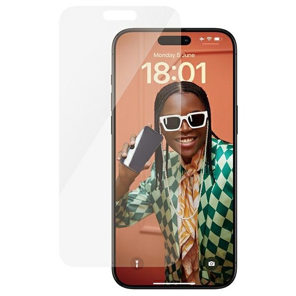 PanzerGlass Classic Sopiva lasi iPhone 15 Pro Max -malliin