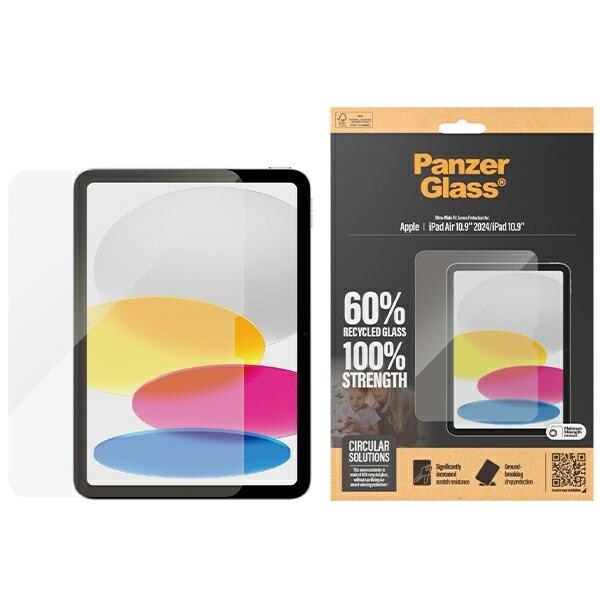 PanzerGlass Ultra-Wide Fit -karkaistu lasi iPad Air 10.9" -laitteelle 2024