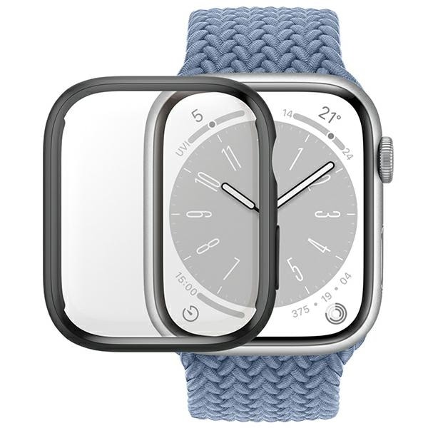 PanzerGlass Täysrunkoinen kotelo Apple Watch 7 41mm:lle - musta