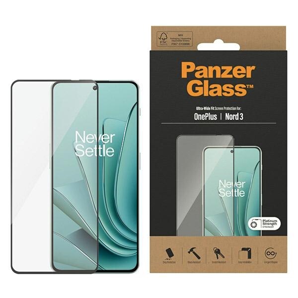 PanzerGlass Ultra-Wide Fit karkaistu lasi OnePlus Nord 3:lle