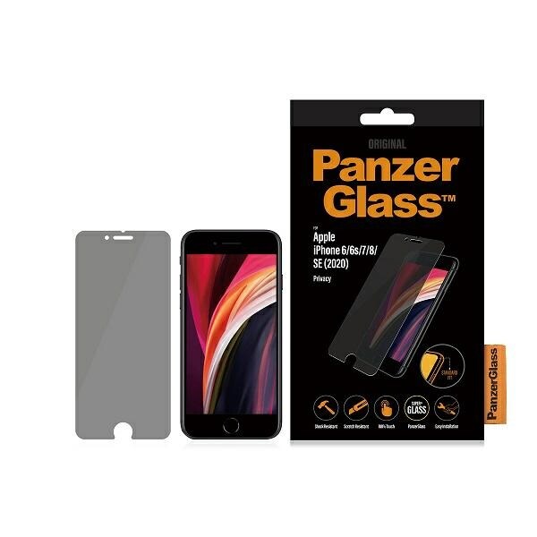 PanzerGlass Standard Super+ - suojalasi iPhone 6 / 6s / 7 / 8 / SE 2020 / SE 2022 -puhelimille