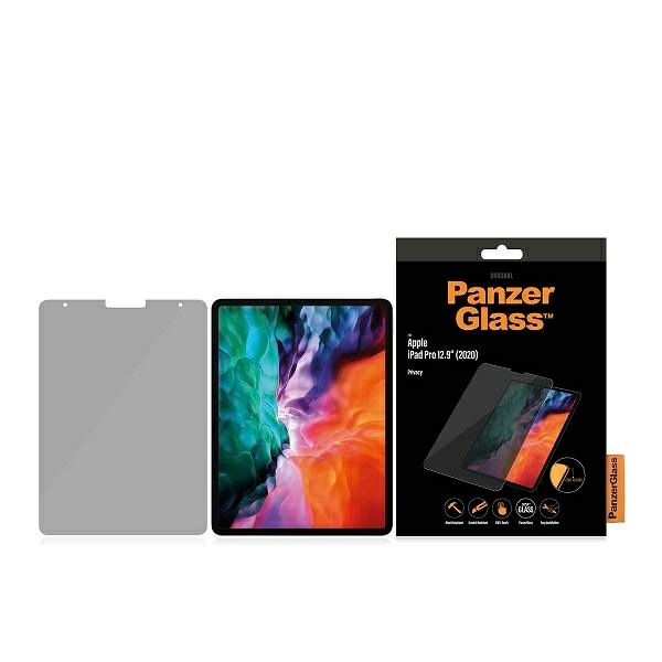 PanzerGlass E2E Super+ yksityisyyden suojaa parantava karkaistu lasi iPad Pro 12.9" 2020:lle