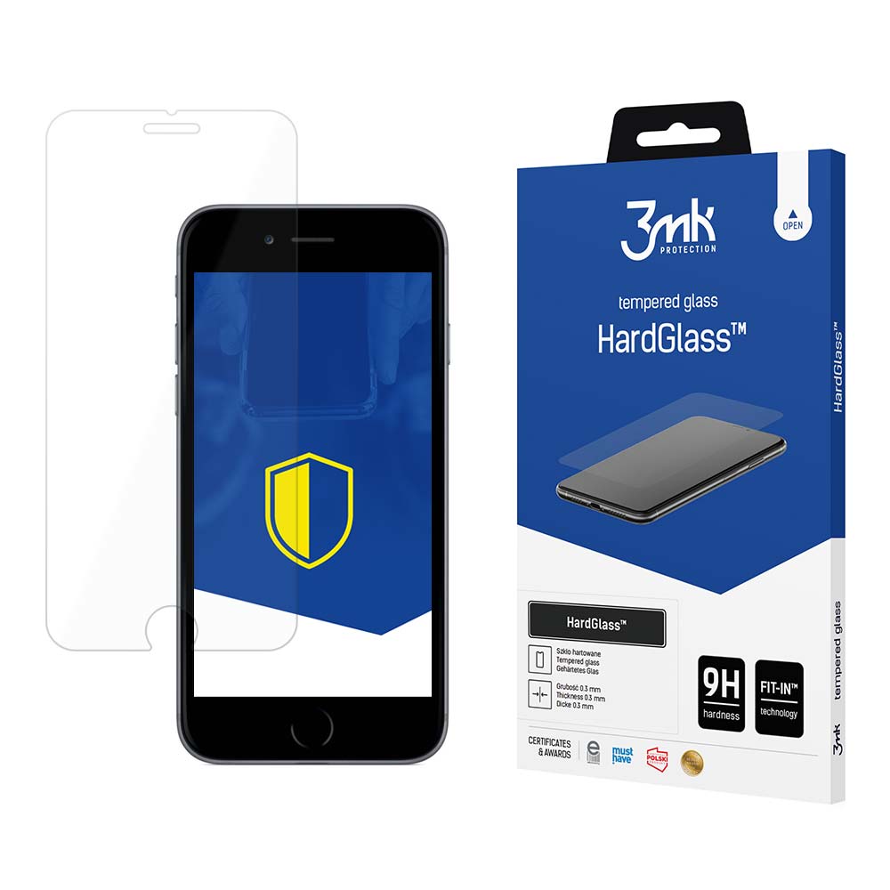 9H 3mk HardGlass™-lasi iPhone varten 7