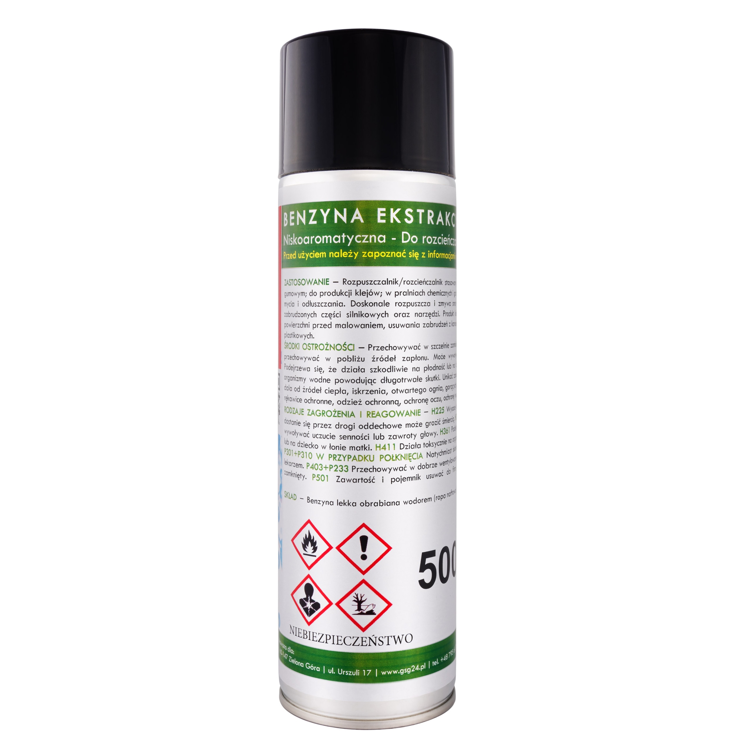 Uuttobensiini aerosolissa B-MAX Spray 500ML