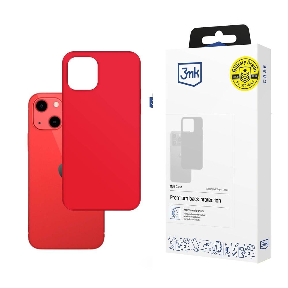 Apple iPhone 13 - 3mk Matt Case mansikka