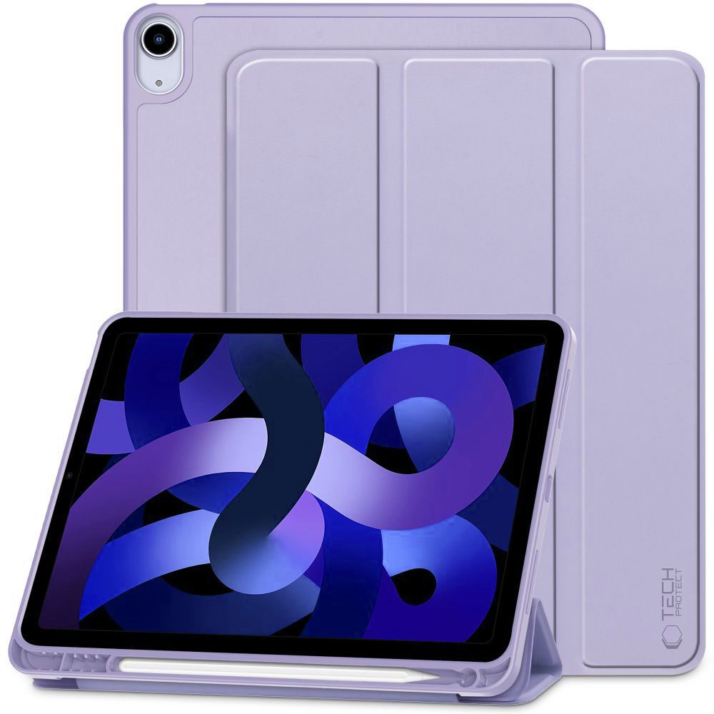 Tech-Protect SC-kynäkotelo iPad Air 10,9" 2020-2022 / 11" 2024 - violetti