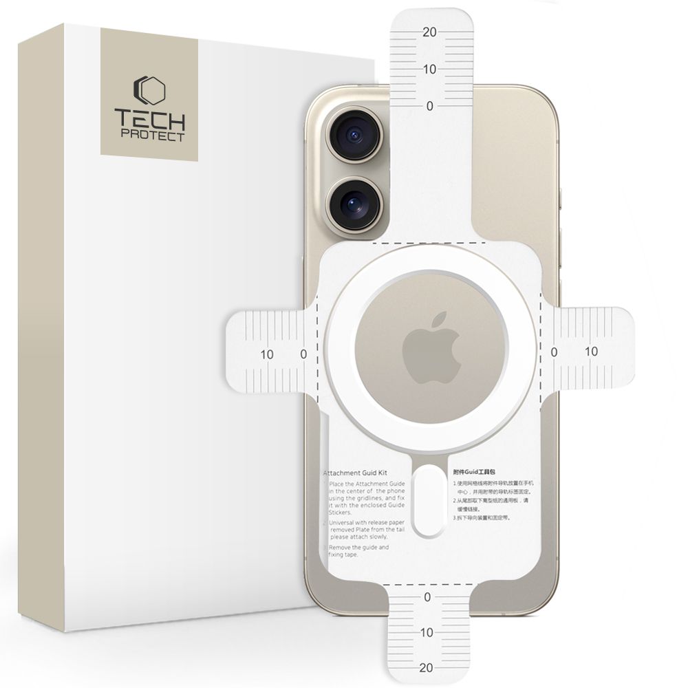 Tech-Protect MagMat MagSafe magneettirengas Universal - Valkoinen