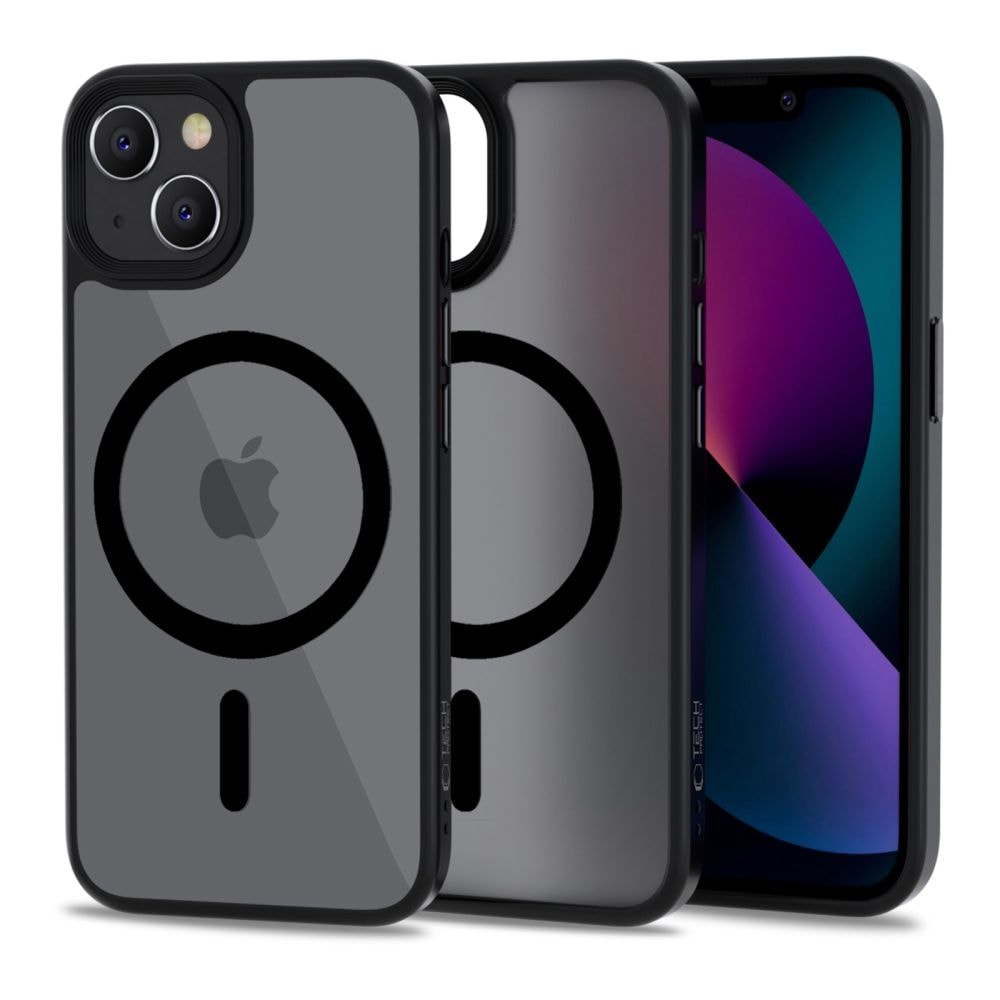 Tech-Protect MagMat MagSafe iPhone 13 Kotelo - Matta musta