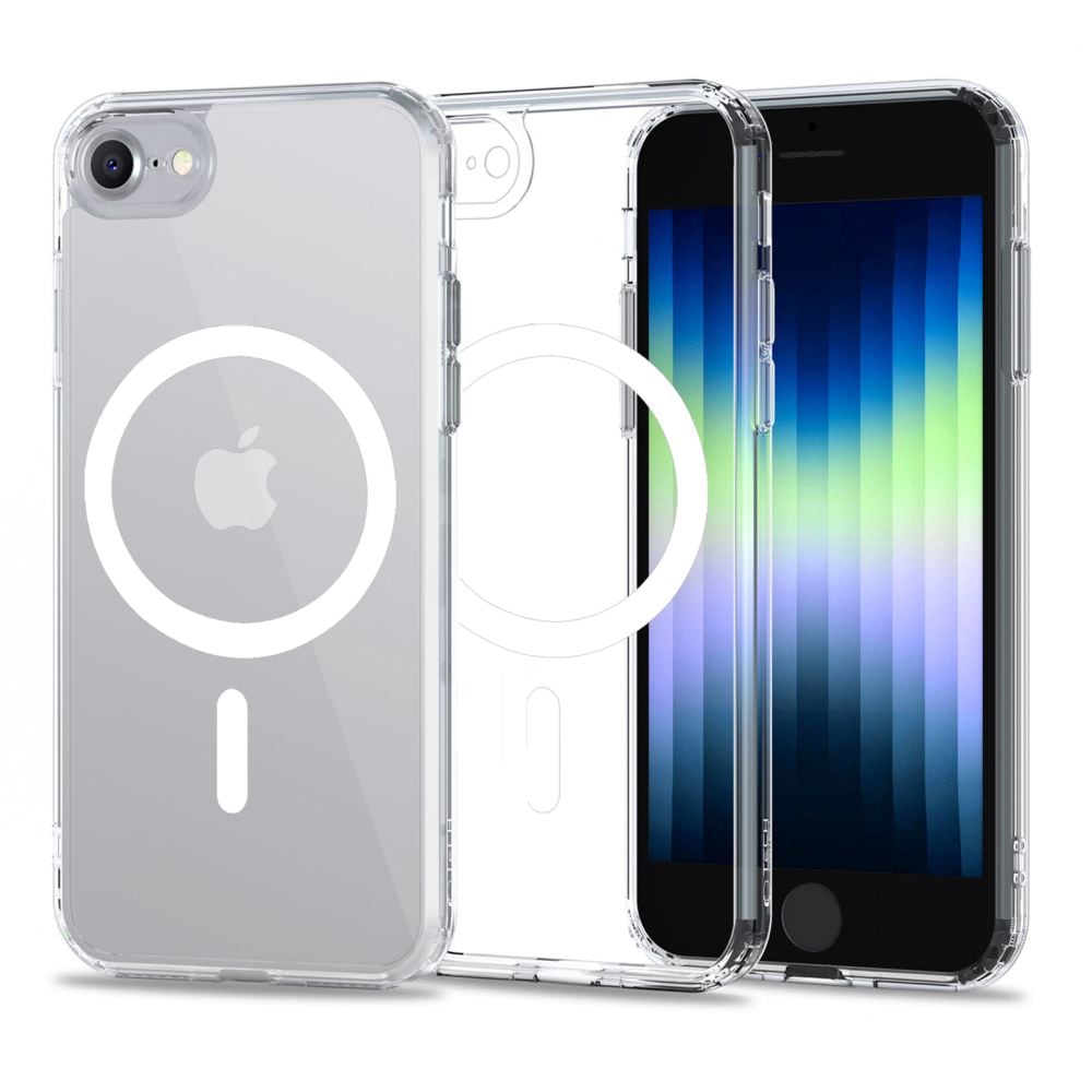 Tech-Protect MagMat MagSafe kotelo iPhone 7 / 8 / SE 2020 / 2022 - Läpinäkyvä