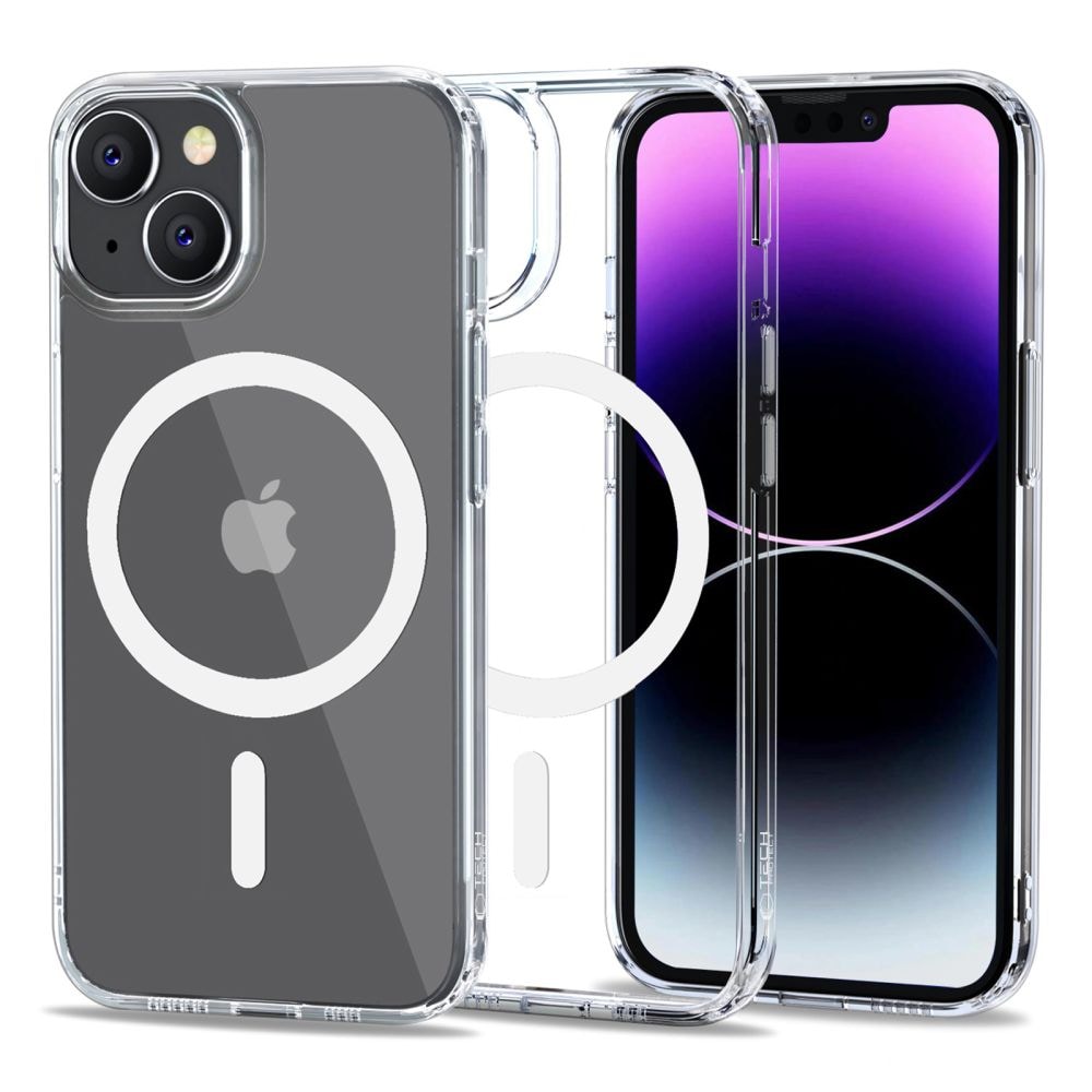 Tech-Protect FlexAir Hybrid MagSafe iPhone 14 Kotelo - Kirkas
