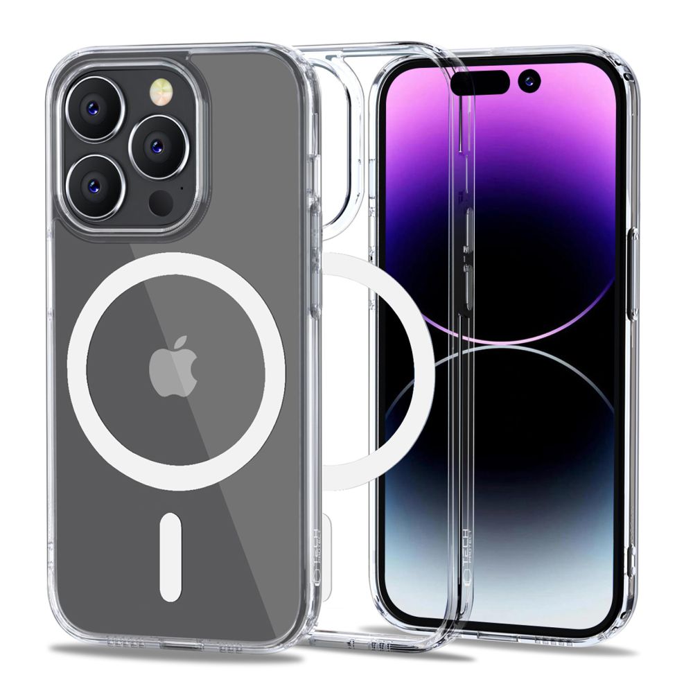 Tech-Protect FlexAir hybridi MagSafe kotelo iPhone 14 Pro Maxille - Kirkas