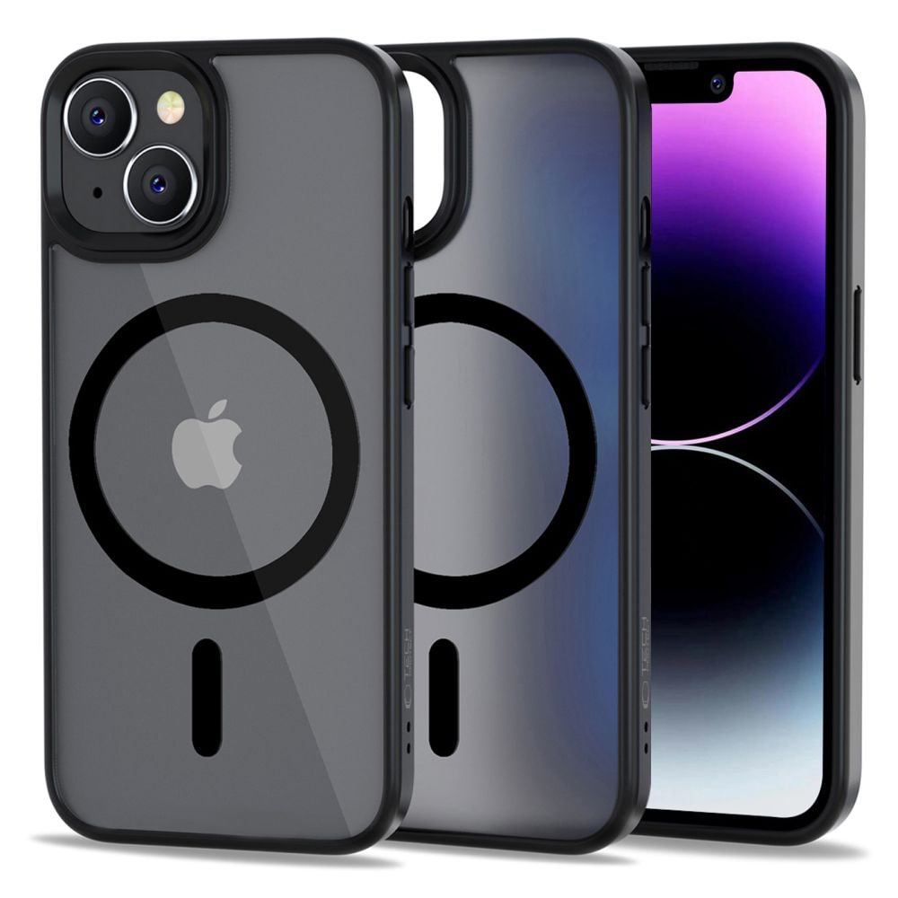 Tech-Protect MagMat MagSafe iPhone 14 Kotelo - Matta musta