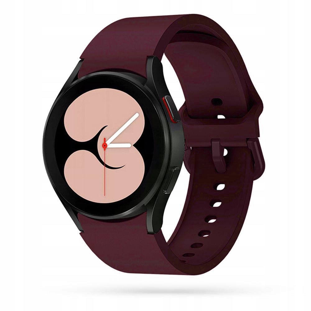 Tech-Protect IconBand for Samsung Galaxy Watch 4 / 5 / 5 Pro / 6 / 7 / FE - burgundinpunainen väri