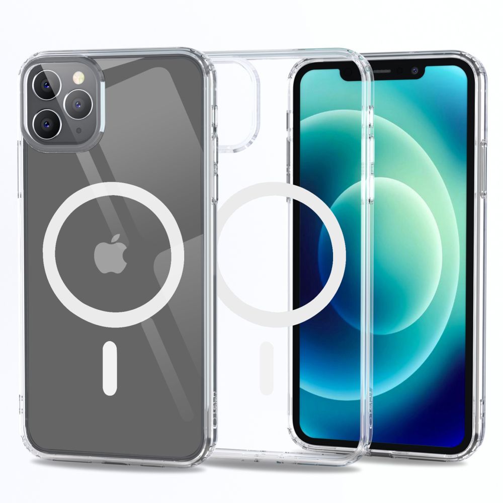 Tech-Protect FlexAir hybridi MagSafe kotelo iPhone 12 Pro Maxille - Kirkas