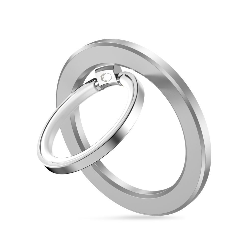 Tech-Protect MMR300 magneettipidike/rengas MagSafe-järjestelmällä - hopea