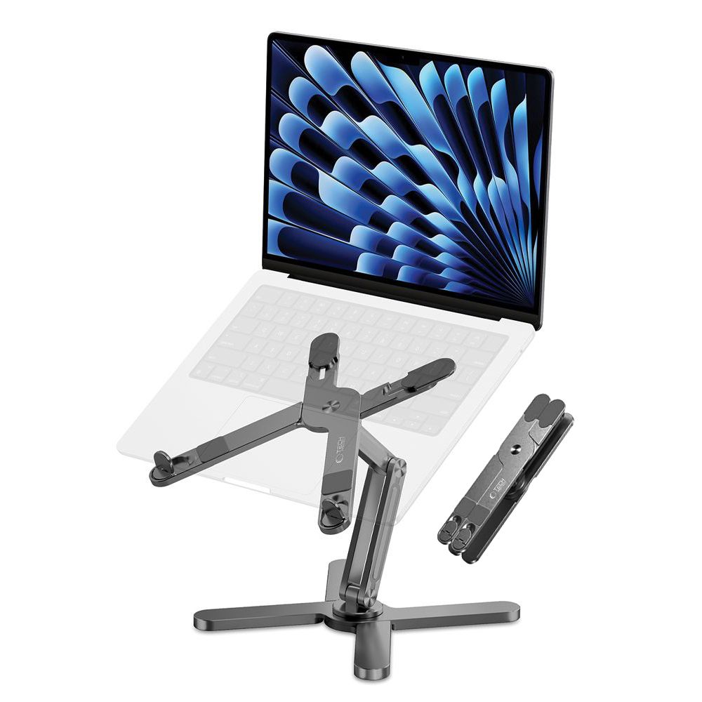 Tech-Protect ULS200 yleisteline jopa 16" kannettaville tietokoneille - harmaa