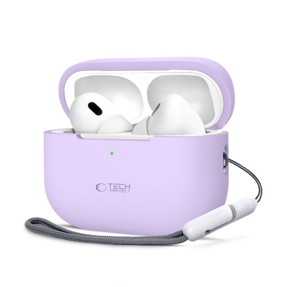 Tech-Protect silikonikotelo Apple AirPods Pro 1 / 2:lle - Violetti